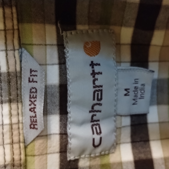 Men's Carhartt Relaxed Fit Short Sleeve Shirt - Picture 3 of 5